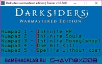 Darksiders: Warmastered Edition — трейнер для версии 1.0.2400 (+5) Shan0x228