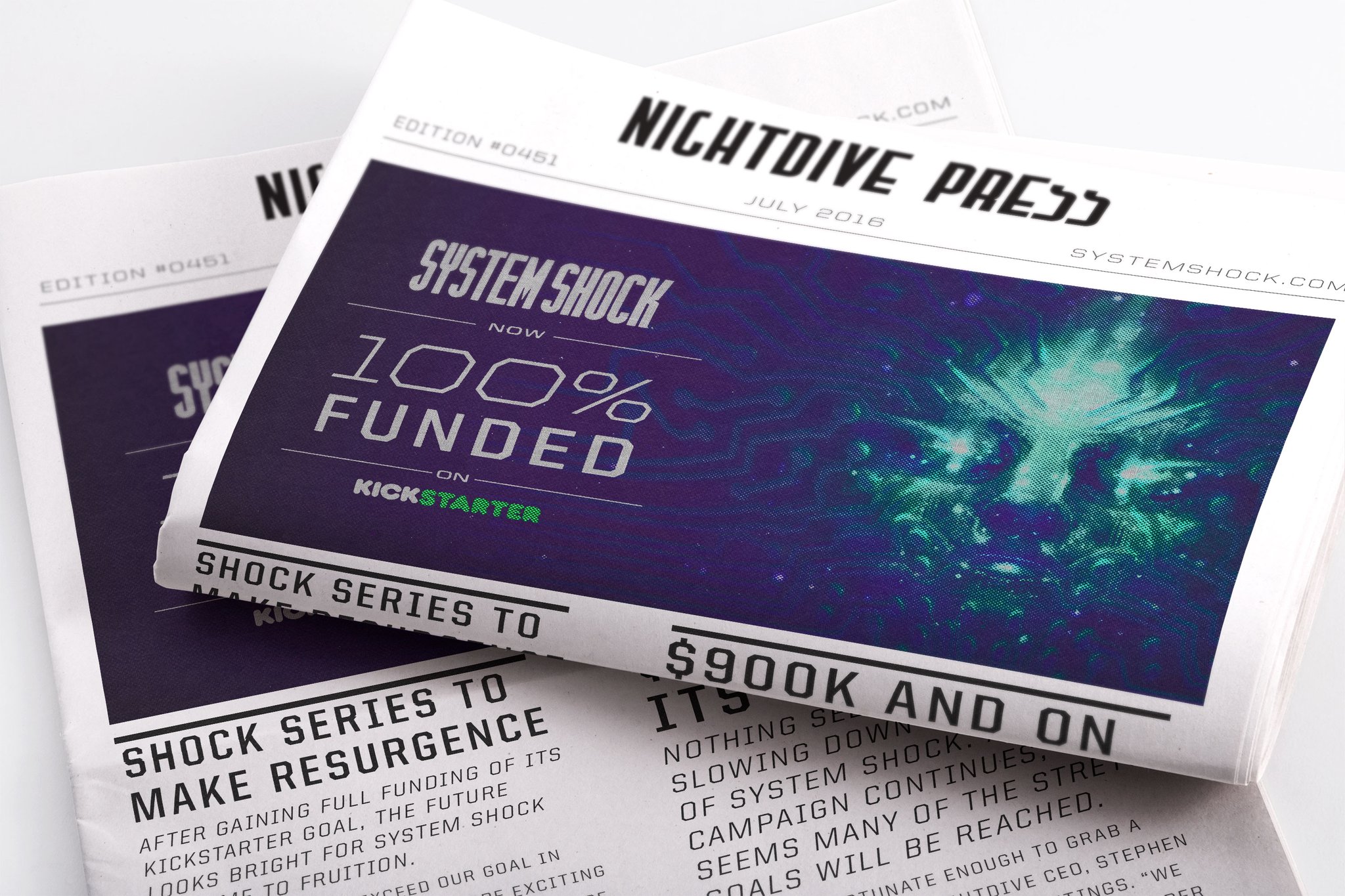 Кампания ремейка System Shock на Kickstarter успешно собрала 900 тысяч долларов