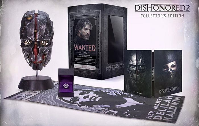 Содержимое коллекционного издания Dishonored 2