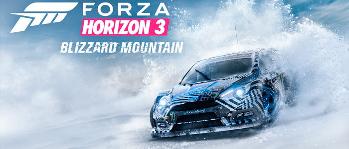 Зимнее дополнение Blizzard Mountain для Forza Horizon 3