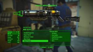 Настройка лазерной винтовки — Скриншоты Fallout 4