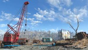 Подъёмный кран — Слитые скриншоты Fallout 4