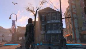 В городе — Слитые скриншоты Fallout 4