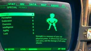 Система S.P.E.C.I.A.L. Сила — Слитые скриншоты Fallout 4