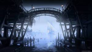 Городок на воде — Арты The Elder Scrolls V: Skyrim