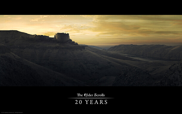 Серии The Elder Scrolls 20 лет. Обои Arena