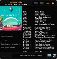 No Man's Sky — трейнер для версии 1.3 (+25) FLiNG