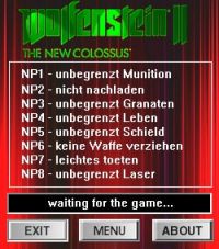 Wolfenstein 2: The New Colossus — трейнер для версии 1.0 (+8) dR.oLLe