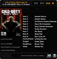 Call of Duty: Black Ops 3 — трейнер для версии 15.1 (+12) FLiNG