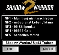 Shadow Warrior 2 — трейнер для версии 1.1.3.0 (+7) dR.oLLe