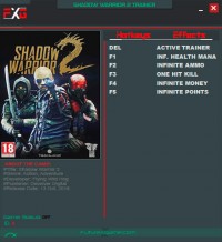 Shadow Warrior 2 — трейнер для версии 1.0 (+5) FutureX