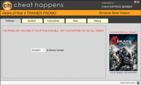 Gears of War 4 — трейнер для версии 9.3.2.2 (+1) Cheat Happens