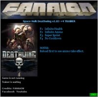 Space Hulk: Deathwing — трейнер для версии 1.03 (+4) FANAiON