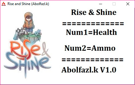 Rise and Shine — трейнер для версии 1.0 (+2) Abolfazl.k [64-bit]