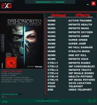 Dishonored 2 — трейнер для версии 1.77.5.0 (+17) FutureX