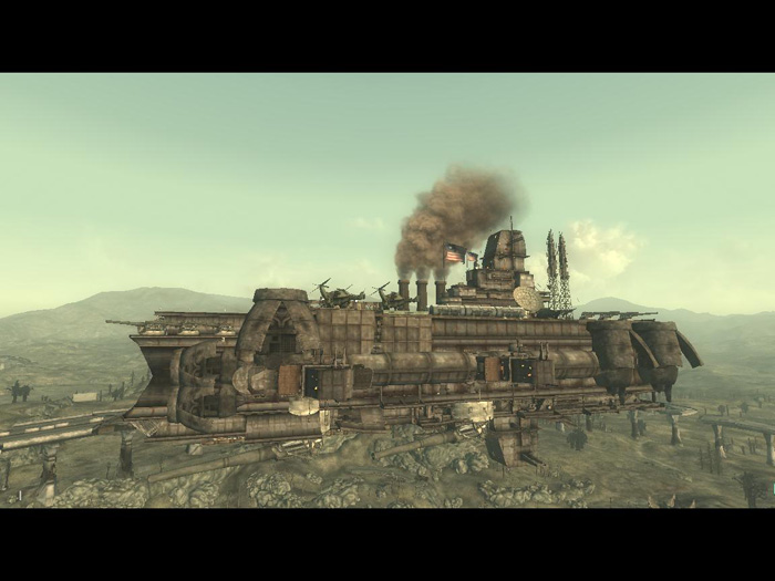 Fallout 3 - Enclave Air Ship