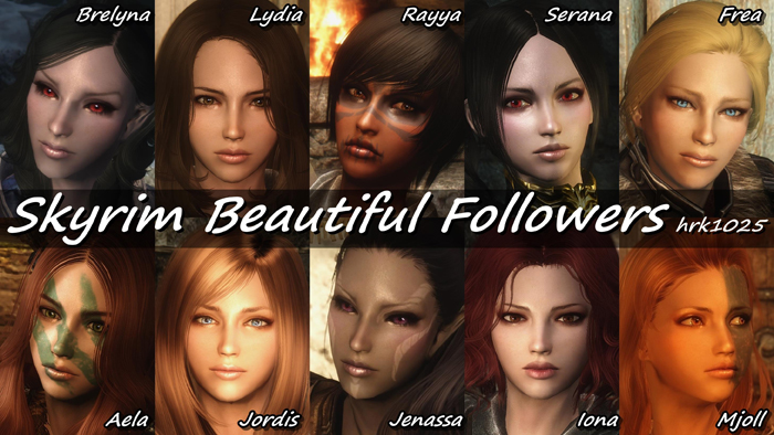 SBF - Skyrim Beautiful Followers
