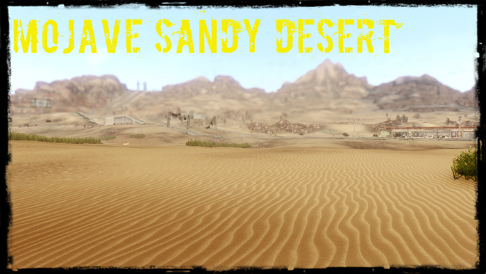 Mojave Sandy Desert