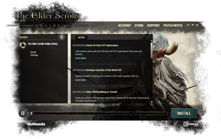 Клиент The Elder Scrolls Online Beta — скриншот 2