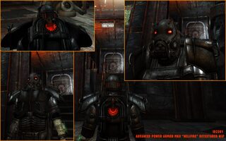 Enclave Power Armors Retextured — скриншот 3