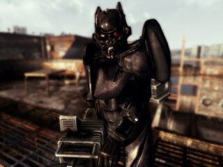 Enclave Power Armors Retextured — скриншот 5