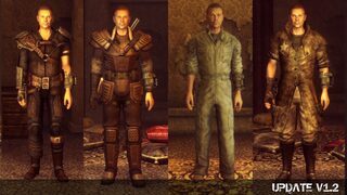 Wasteland clothing Hires retexture — скриншот 7