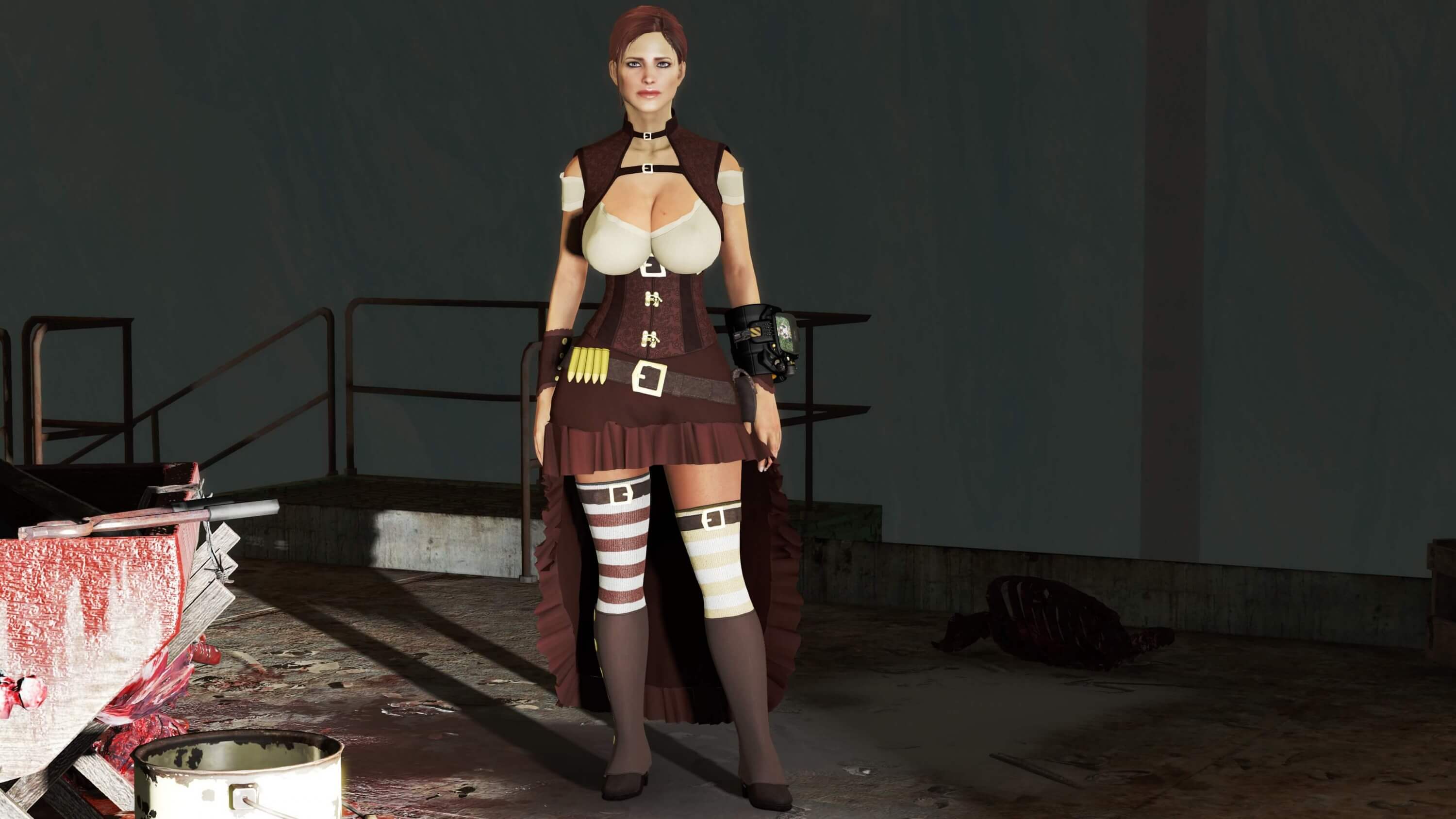 Bodyslide and outfit studio fallout 4 rus фото 71