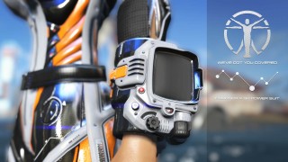 Силовой костюм охотника — Courser X-92 Power Suit CBBE and PipBoy — скриншот 3