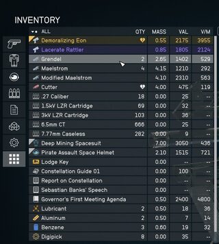 StarUI Inventory: русский перевод интерфейса — скриншот 2