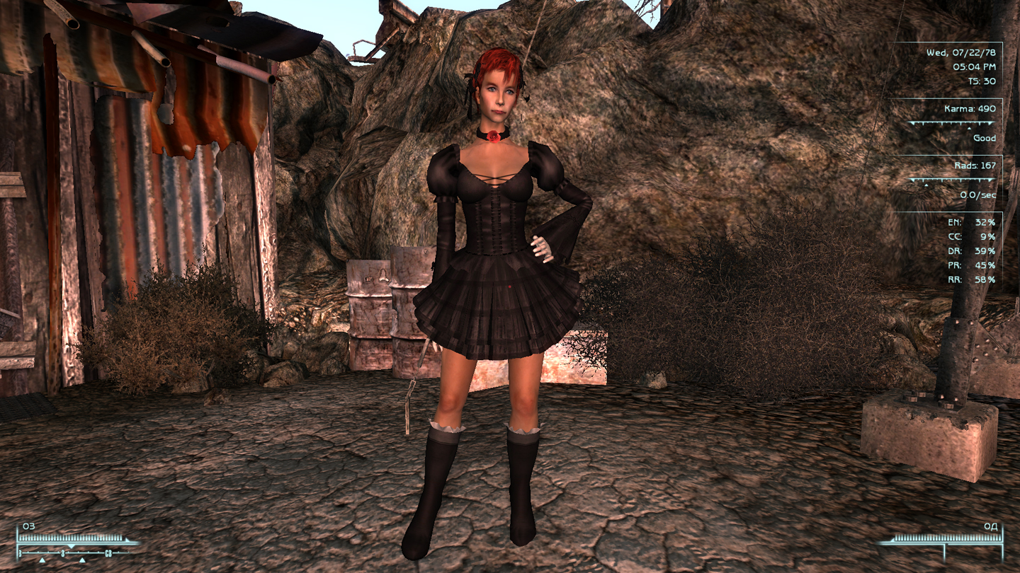 Fallout 4 черное платье фото 119