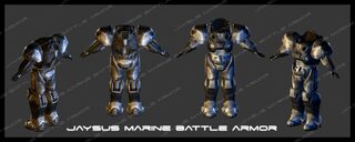 JaySuS Marine Battle Armor - Starcraft 2 Style — скриншот 2