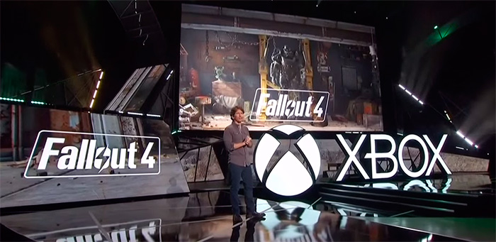 Новые геймплейные кадры Fallout 4 с презентации Microsoft