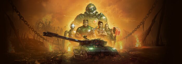 DOOM пришёл в World of Tanks: Палач Рока в экипаже и танк с двуствольной BFG