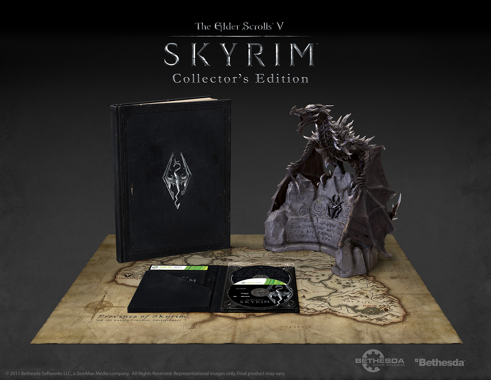 Skyrim collections. The Elder Scrolls v: Skyrim коллекционное издание. Коллекционное издание скайрим 5. Коллекционное издание ps3 Skyrim. Карта Скайрима коллекционное издание.