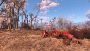 Разломанный трактор — Скриншоты Fallout 4