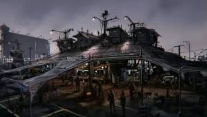 Внутри Дайамонд Сити — Арты Fallout 4