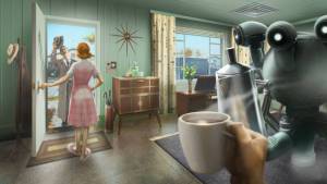 Незнакомец из Волт-Тек — Арты Fallout 4