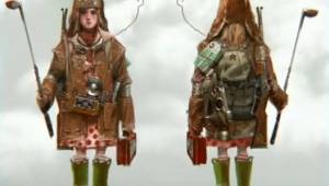 Девучшка в шапке-ушанке и с фотоаппаратом — Арты Fallout 4