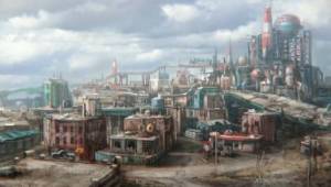 Городок в Бостоне — Арты Fallout 4
