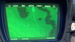 Карта на экране Пип-Боя — Слитые скриншоты Fallout 4
