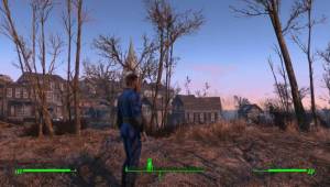 ПК — Главный герой на фоне Конкорда — Слитые скриншоты Fallout 4