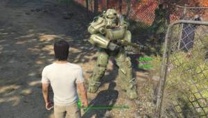 Экипировка солдат спереди — Слитые скриншоты Fallout 4