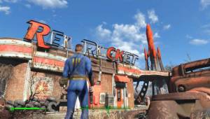 ПК — Автозаправка Рэд Рокет — Слитые скриншоты Fallout 4