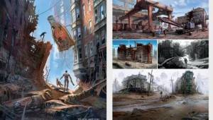 Разрушенный Бостон — Искусство Fallout 4 Fallout 4