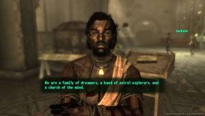 Здорово, Джексон! А чего это у тебя с гримом? — Point Lookout Fallout 3