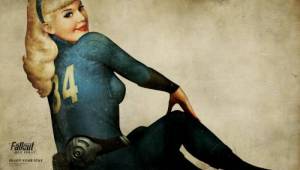 Девушка в комбинезоне убежища — Арты Fallout New Vegas