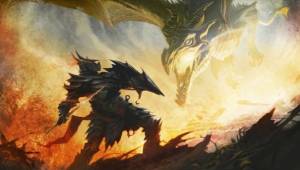 Сражение с драконом — Арты The Elder Scrolls V: Skyrim