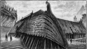 Longhouse_Jorrvaskr_Boat_Shape[WEB] — Арты The Elder Scrolls V: Skyrim