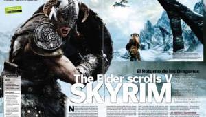 Micromania — Сканы журналов The Elder Scrolls V: Skyrim