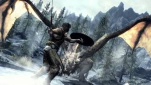 Сражение с драконом — Скриншоты The Elder Scrolls V: Skyrim